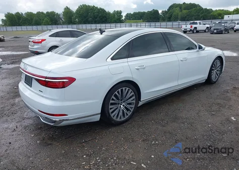 2021 Audi A8 L 55 Tfsi Quattro Tiptronic из США, поврежденный, VIN WAU8DAF86MN015358